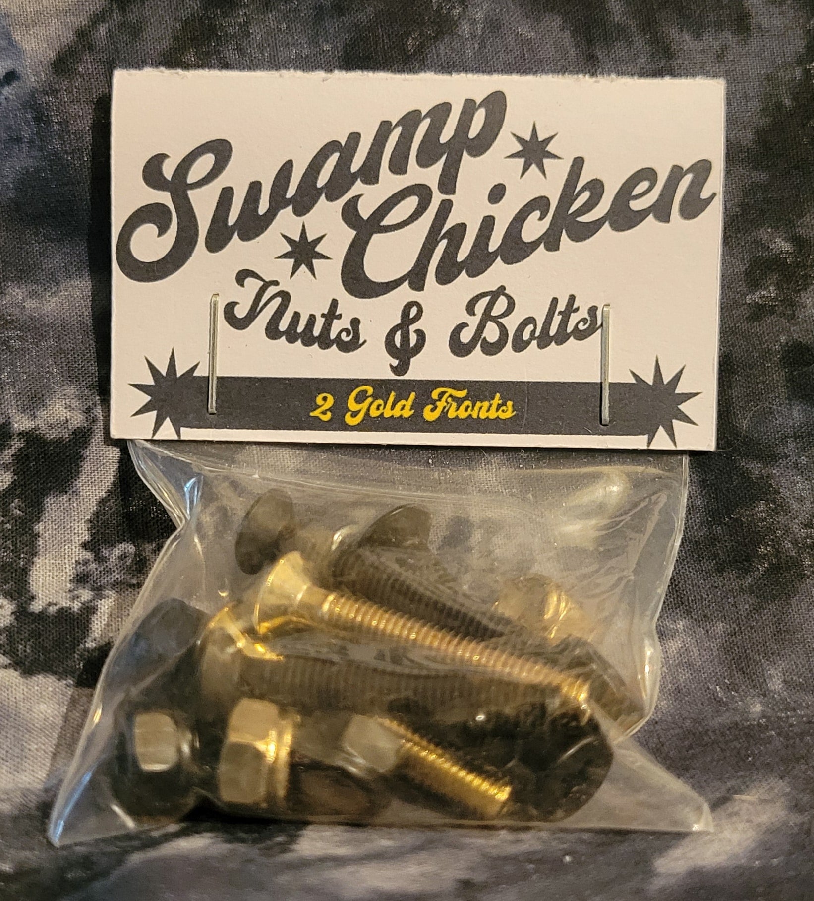 Swamp Chicken Nuts and Bolts GOLD FRONTS